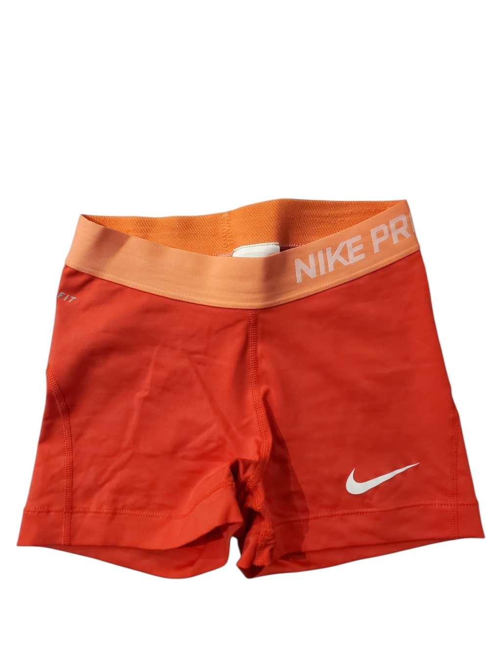 NEVER WORN | Nike Orange and Peach Training Compression Shorts